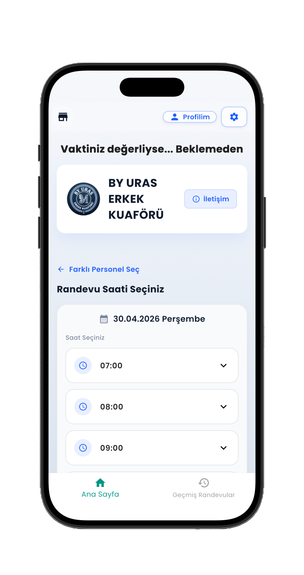 Müşteri Paneli